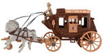 "IDEAL'S ROY ROGERS' BOXED FIX-IT STAGECOACH."