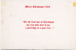 ROBERT KENNEDY PERSONAL CHRISTMAS CARDS FROM 1964, 1965, 1966.