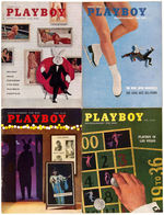 "PLAYBOY" 1959 FULL YEAR MAGAZINE SET.