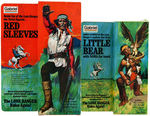 "RED SLEEVES" & "LITTLE BEAR" BOXED GABRIEL ACTION FIGURES.