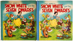 "WALT DISNEY'S SNOW WHITE AND THE SEVEN DWARFS" HARDCOVER BOOK & DUST JACKET.