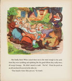 "WALT DISNEY'S SNOW WHITE AND THE SEVEN DWARFS" HARDCOVER BOOK & DUST JACKET.