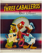 "THE THREE CABALLEROS" BOOK & SHEET MUSIC FOLIO.