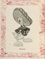 "THE THREE CABALLEROS" BOOK & SHEET MUSIC FOLIO.