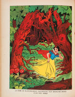 "SNOW WHITE AND THE SEVEN DWARFS" FRENCH HACHETTE BOOK & SHEET MUSIC FOLIO.