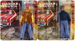 "STARSKY & HUTCH, DUKES OF HAZZARD" & "CHIPS" CARDED MEGO ACTION FIGURE LOT.