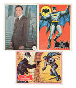 BATMAN TOPPS GUM CARD SETS.