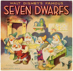 SNOW WHITE AND THE SEVEN DWARFS LINEN-LIKE BOOK TRIO.