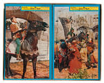 "THE ADVENTURES OF ROBIN HOOD" BOXED PUZZLE SET PAIR.