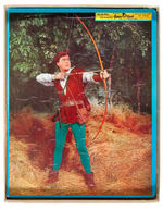 "THE ADVENTURES OF ROBIN HOOD" BOXED PUZZLE SET PAIR.