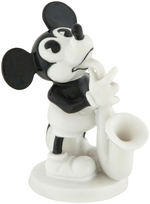 MICKEY MOUSE PLAYING SAXOPHONE PORCELAIN ROSENTHAL FIGURINE.