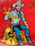 "ROY ROGERS HORSESHOE BANK" IN STORE BAG W/HEADER CARD.