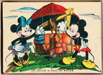 "WALT DISNEY'S PUZZLE RHYMES/JACK AND JILL" W/MICKEY AND MINNIE MOUSE.