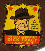 "DICK TRACY TOMMY GUN" ELECTRIC VARIETY WITH PARTIAL BOX.