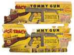 "DICK TRACY TOMMY GUN" ELECTRIC VARIETY WITH PARTIAL BOX.