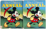 "WALT DISNEY ANNUAL" RARE HARDCOVER WITH DUST JACKET.