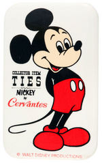 MICKEY MOUSE NECKTIES SCARCE PROMOTIONAL BUTTON CIRCA 1970s.