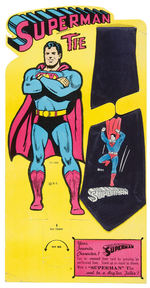 “SUPERMAN TIE” ON PUNCH-OUT DISPLAY CARD.