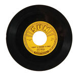 "ELVIS PRESLEY MYSTERY TRAIN" RECORD PAIR.