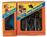 "SECRET SAM" BOXED PIPE SHOOTER & BOMB BINOCULARS.