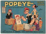 "POPEYE PAINT/PAINTING BOOK" PAIR.