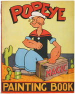 "POPEYE PAINT/PAINTING BOOK" PAIR.