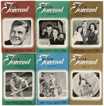 "TELEVISION FORECAST" NEAR COMPLETE 1949 PROGRAM RUN.