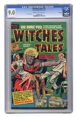 WITCHES TALES #11 JUNE 1952 CGC 9.0 CREAM TO OFF-WHITE PAGES FILE COPY.