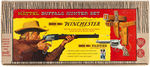 "MATTEL BUFFALO HUNTER SET - SHOOTIN' SHELL WINCHESTER & SHOOTIN' SHELL FANNER" BOXED GUN SET.