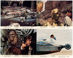 "STAR WARS" LOBBY CARD SET & HERALD.