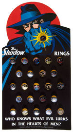 “THE SHADOW RINGS” COMPLETE STORE DISPLAY.