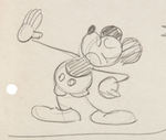 "MICKEY'S NIGHTMARE" UNUSED GAG CONCEPT ART.