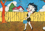 BETTY BOOP BOXED ANDORRAN PUZZLE SET.