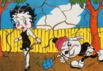 BETTY BOOP BOXED ANDORRAN PUZZLE SET.