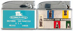 COCA-COLA/McCORMICK 1950S BOXED LIGHTERS PAIR.