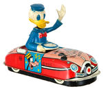 DONALD DUCK THE DRIVER MARX WIND-UP.