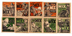 "TOM MIX" NATIONAL CHICLE CO. GUM BOOKLETS LOT.