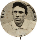 "ELY/PITTSBURG" CAMEO PEPSIN GUM BUTTON.