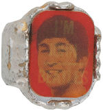 BEATLES THREE OF FOUR IN SET ORIGINAL ISSUE 1960s FLICKER RINGS.