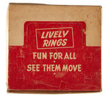 LIVELY RINGS STORE BOX HOLDING 27 OF 36.