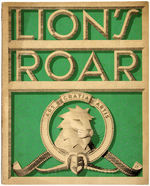 MGM "LION'S ROAR" EARLY PROMO PUBLICATION PAIR.