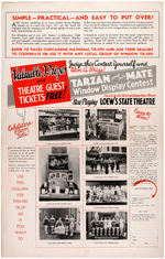 "TARZAN AND HIS MATE" PRESSBOOK ADVERTISING SUPPLEMENT.