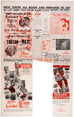 "TARZAN AND HIS MATE" PRESSBOOK ADVERTISING SUPPLEMENT.