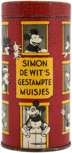 MICKEY MOUSE DUTCH CHOCOLATE TIN.