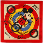 "MICKEY MOUSE RING QUOITS" BOXED GAME.