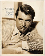 CARY GRANT SIGNED PHOTO.