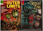 "THE TWILIGHT ZONE" & "THE OUTER LIMITS" COMIC LOT OF 11.