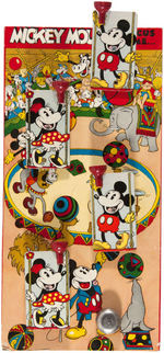 "MICKEY MOUSE CIRCUS GAME."
