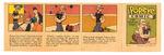 "POPEYE COMIC" GUM FOLDERS COMPLETE SET W/RARE BOX.