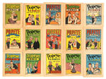 "POPEYE COMIC" GUM FOLDERS COMPLETE SET W/RARE BOX.